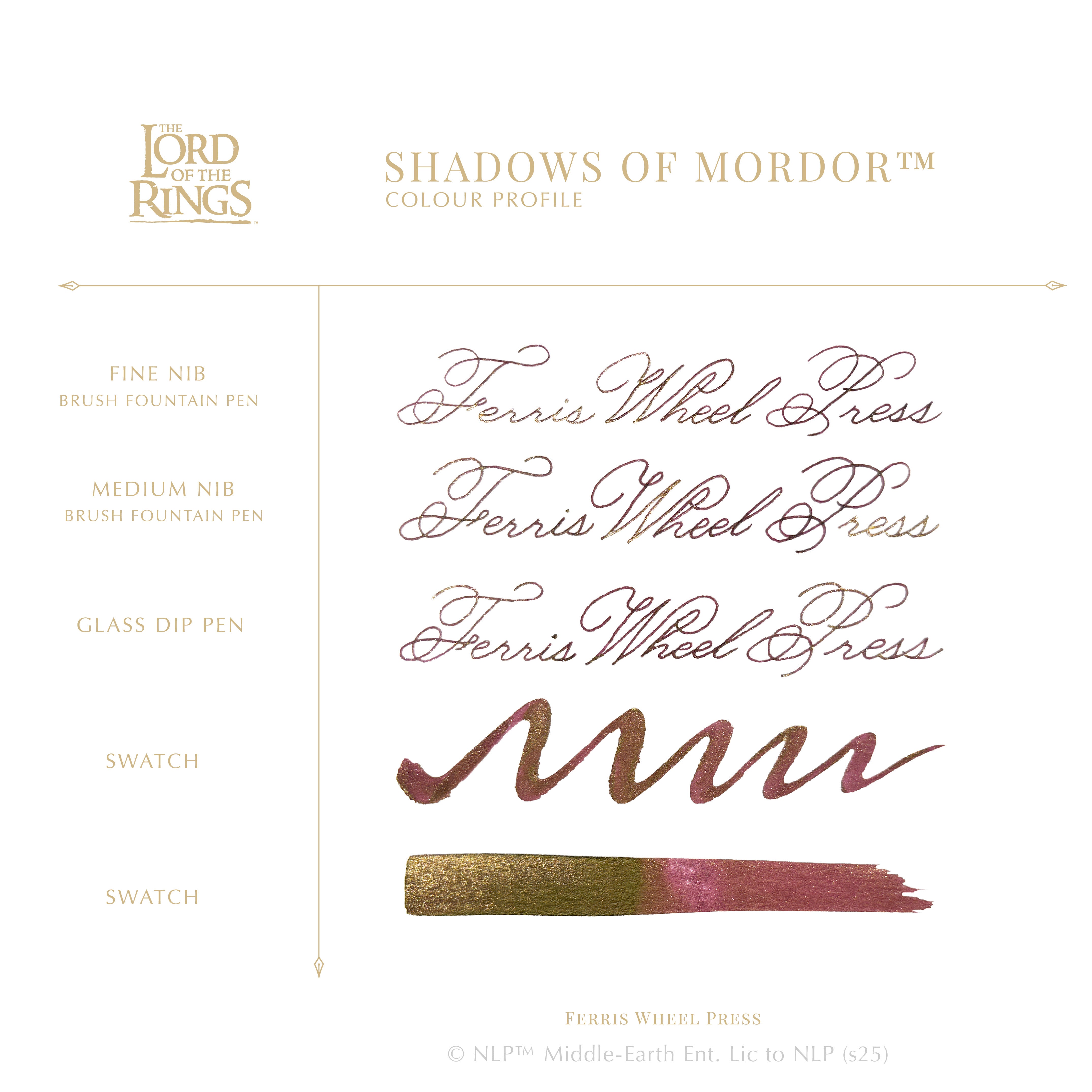 Warner Bros. | The Lord of the Rings | Shadows of Mordor 28ml Ink