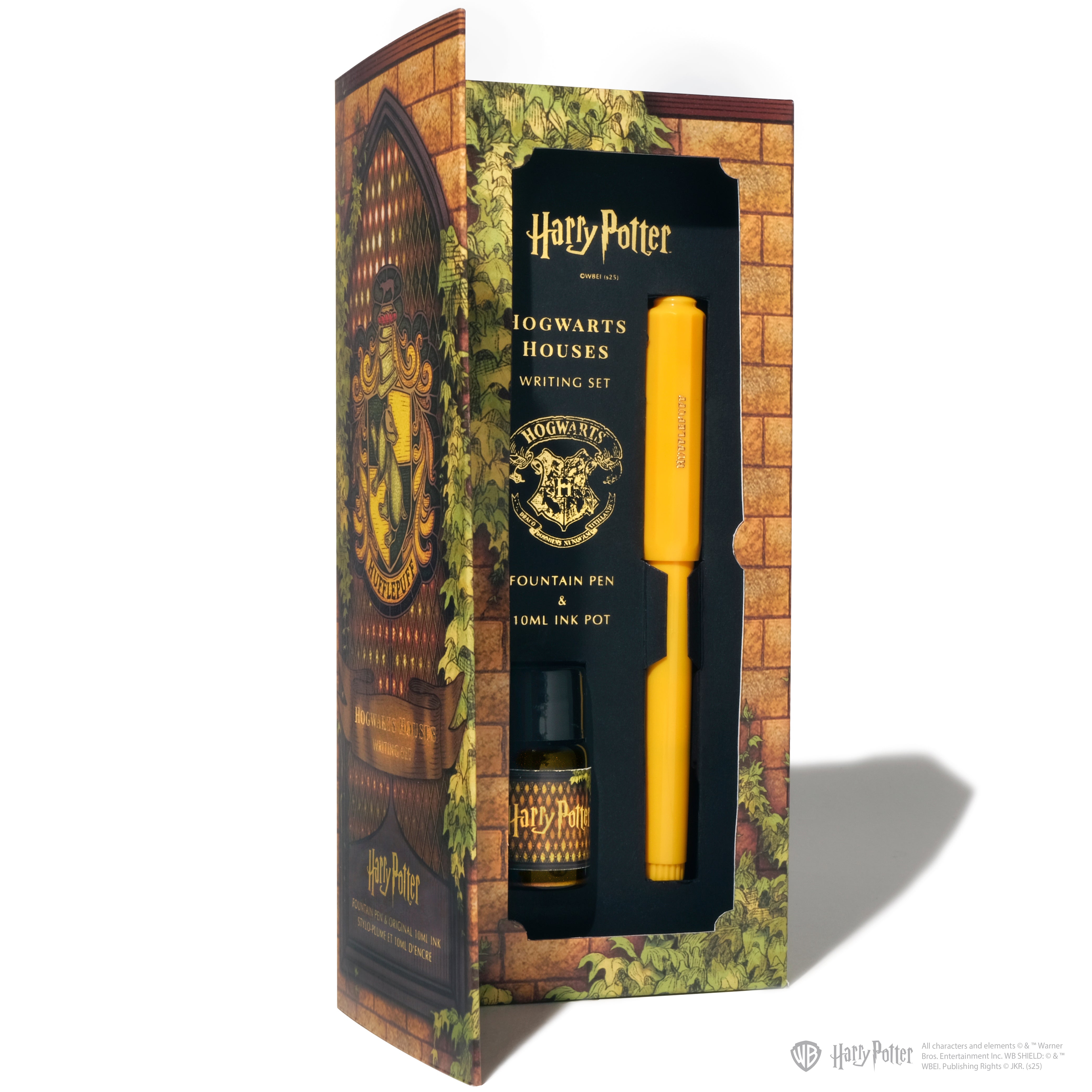 Warner Bros. | Harry Potter | Carousel Fountain Pen and 10ml Ink Set | Hufflepuff