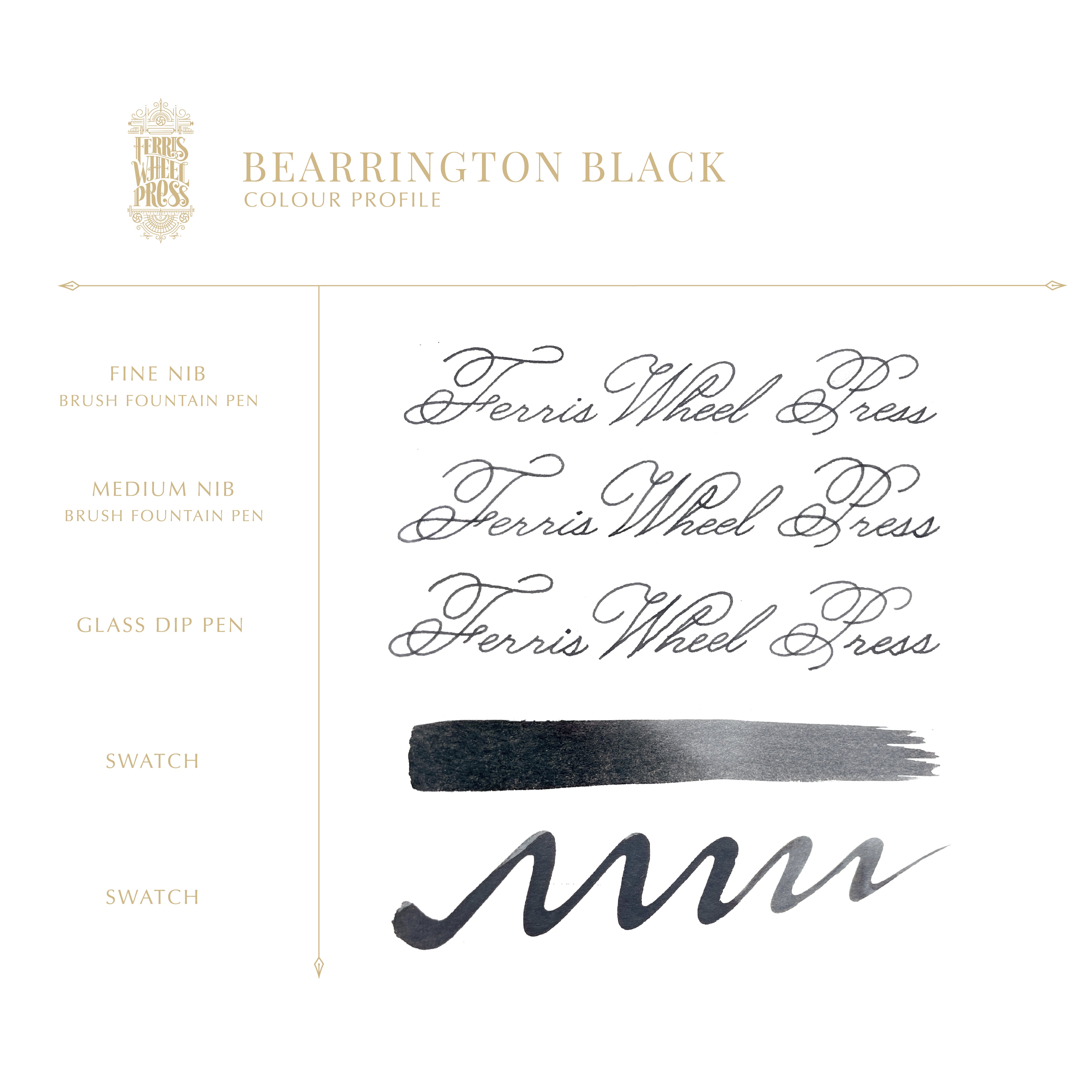 38ml Bearrington Black Ink