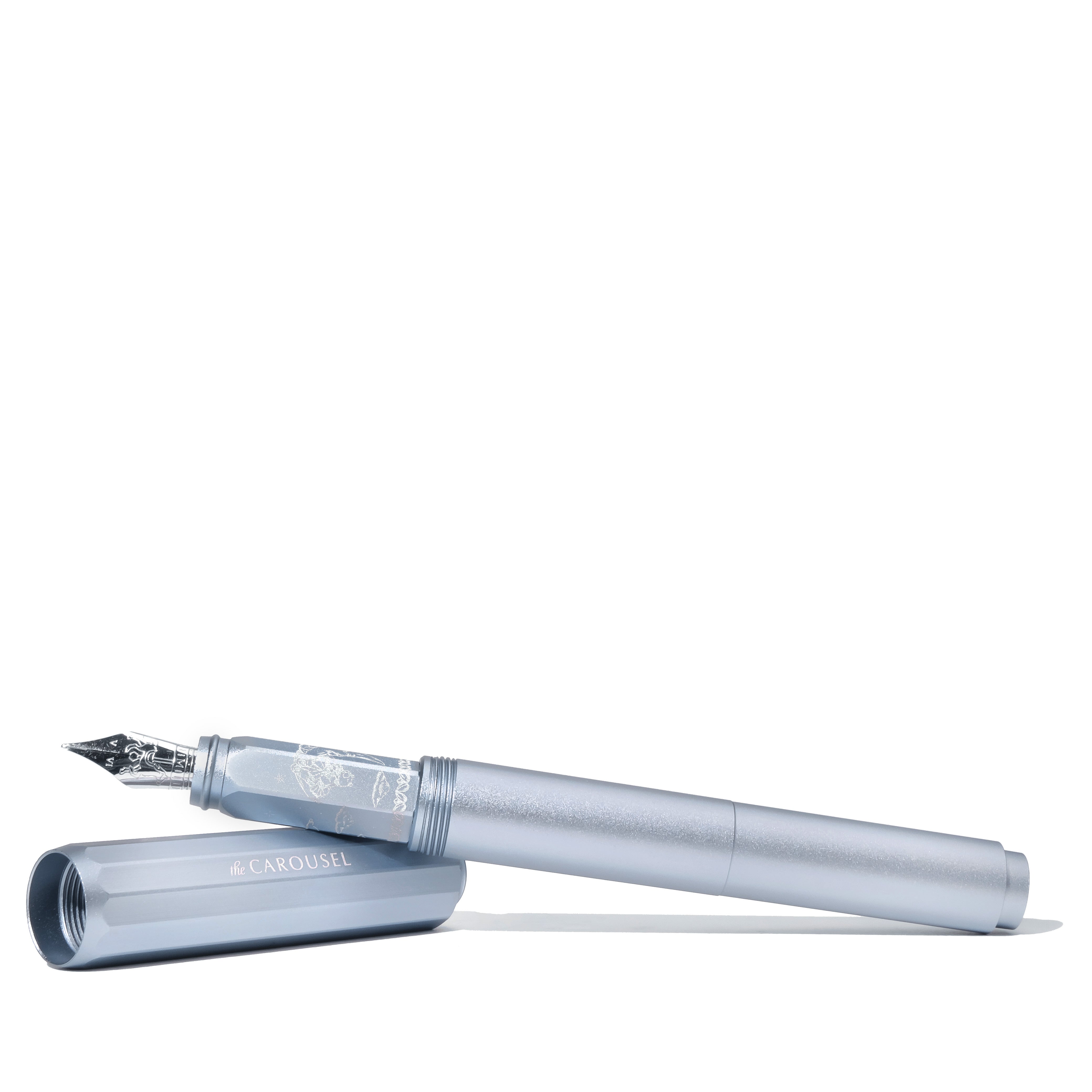 Aluminum Carousel Fountain Pen - Harlequin Dream