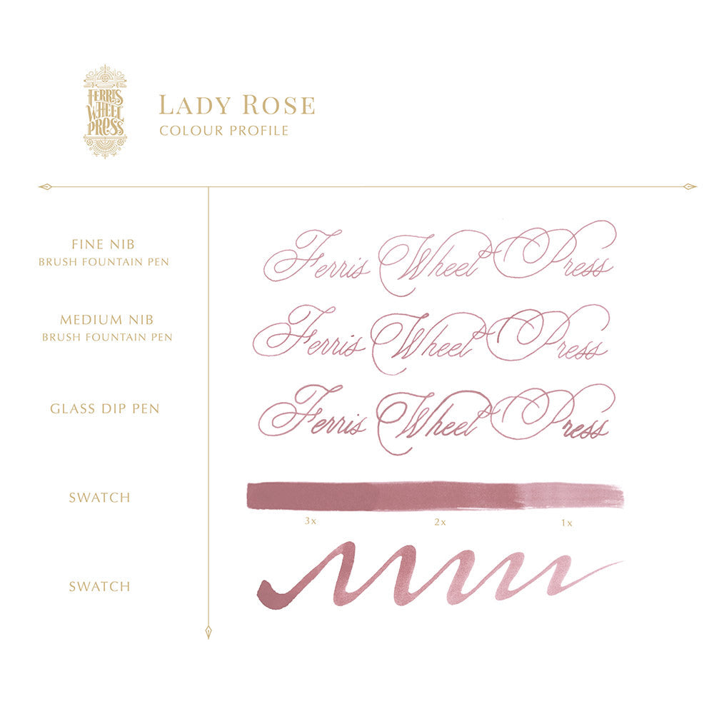 38ml Lady Rose Ink