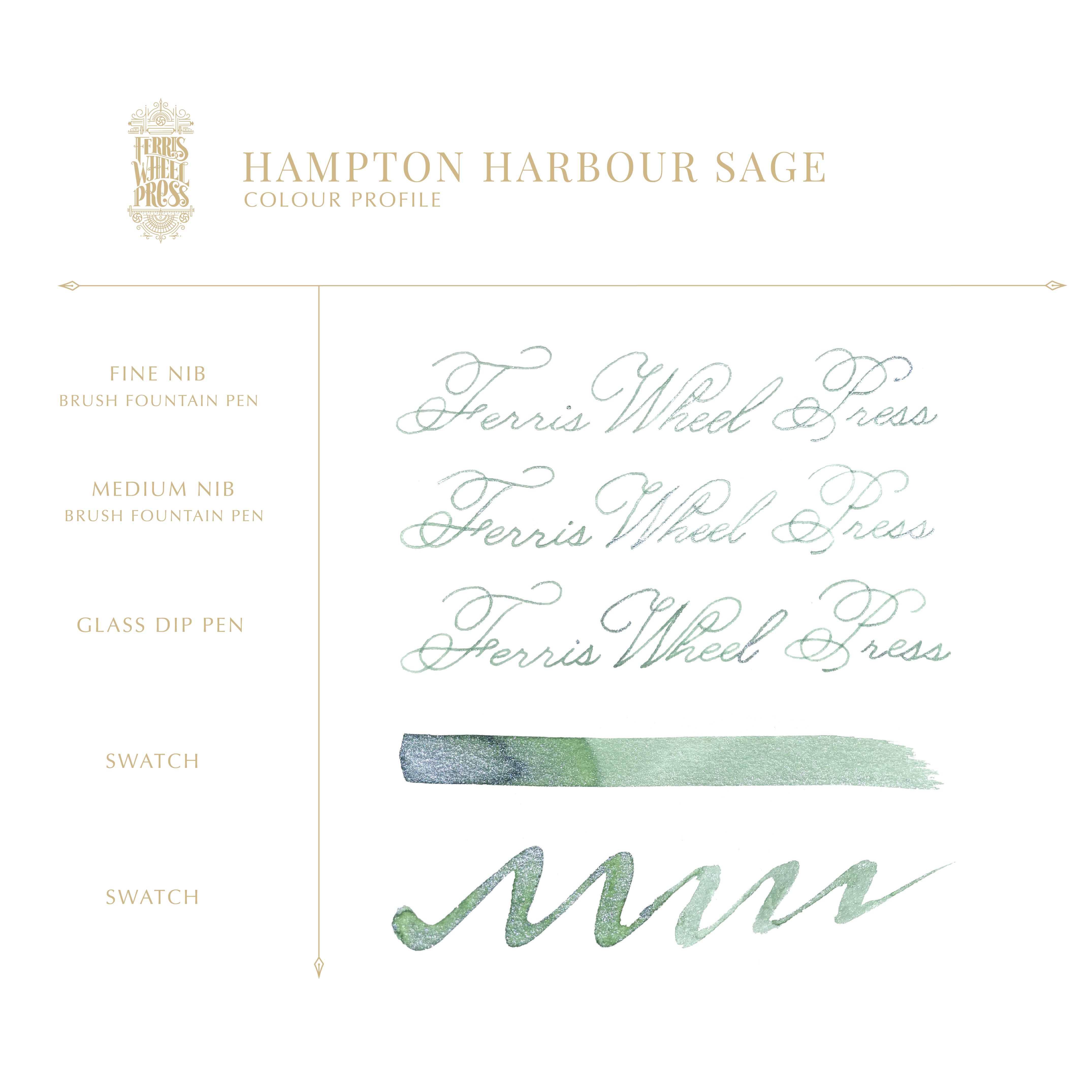 38ml Hampton Harbour Sage Ink