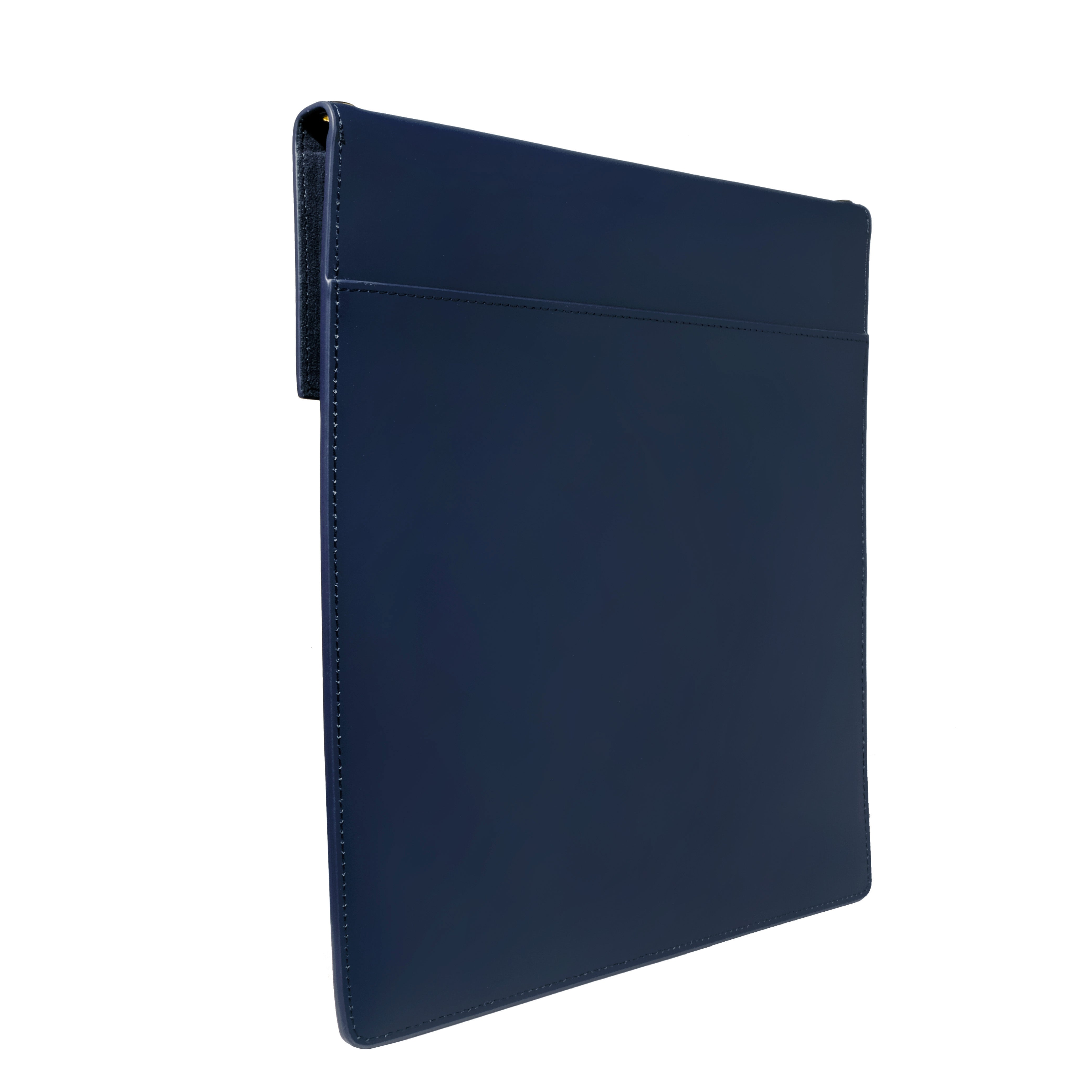 Leather Stationery Collection - The Pendant Folio A5 / Navy