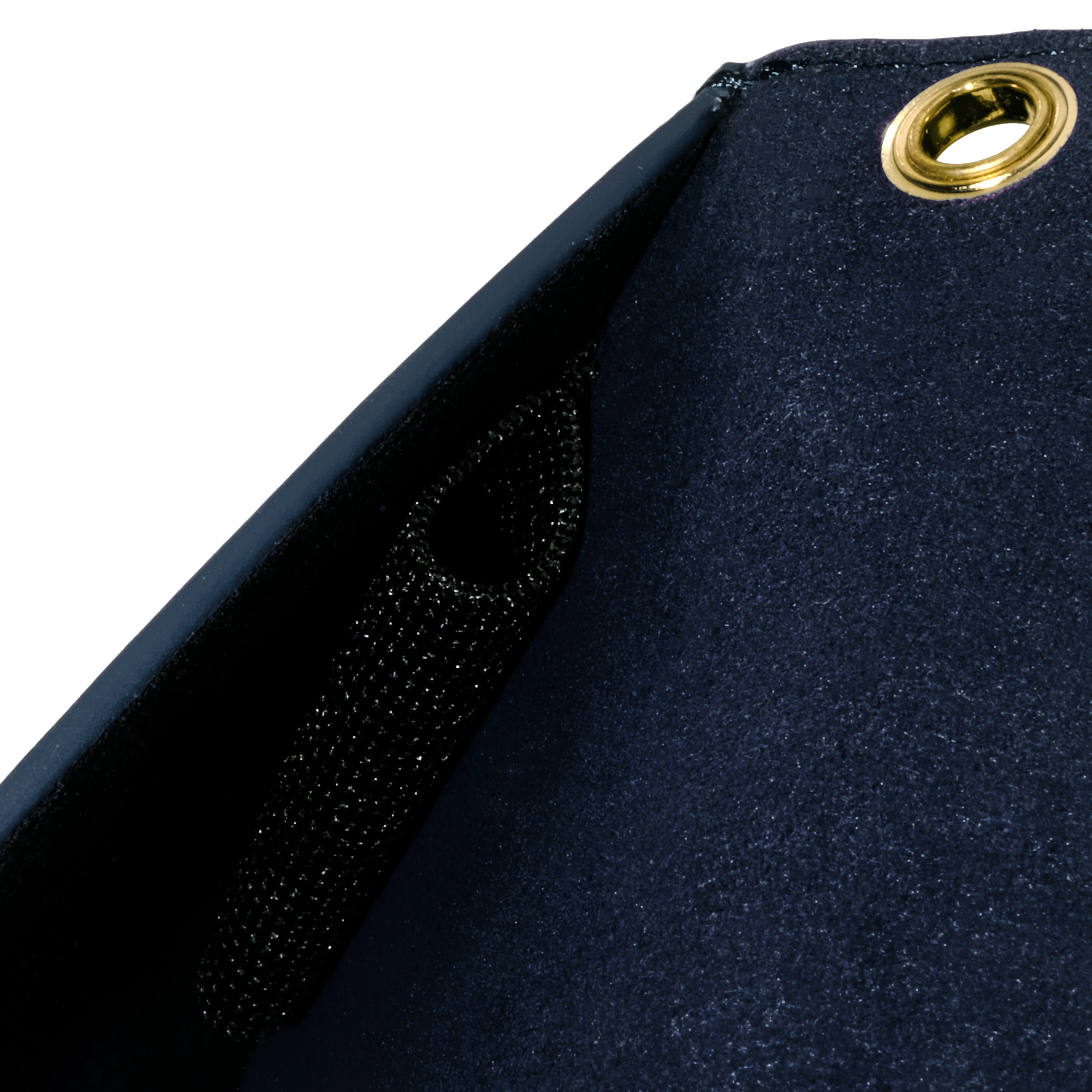 Leather Stationery Collection - The Pendant Folio A5 / Navy