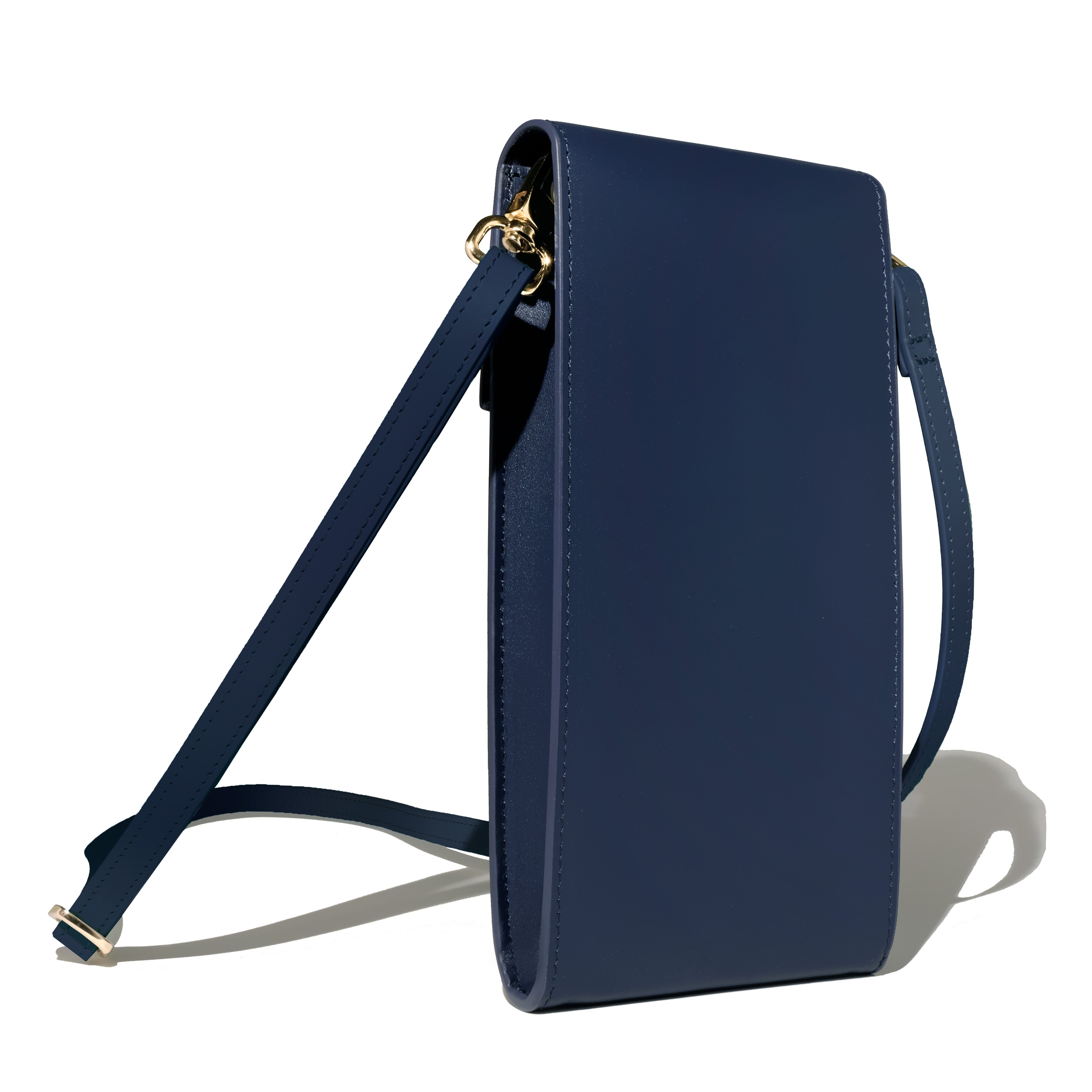 Leather Stationery Collection - The Pendant Purse / Navy